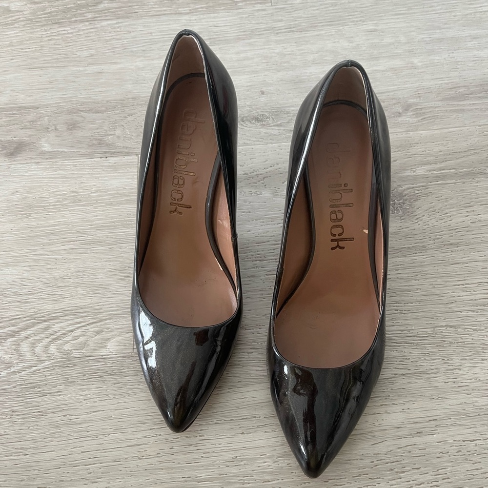Daniblack Holographic Black/Brown Women's Pumps